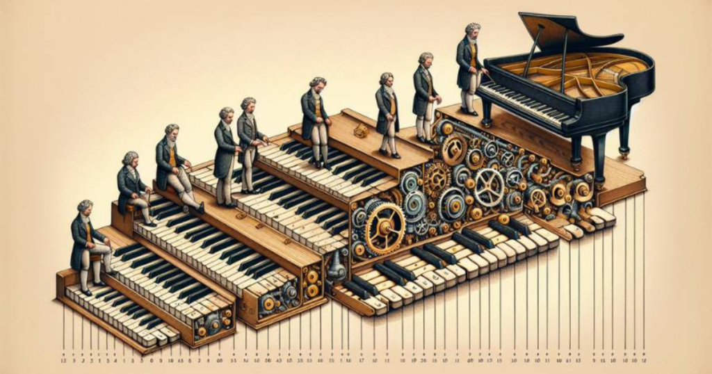 how many keys does a piano have